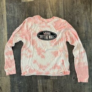 Tie Die Vans Long Sleeve